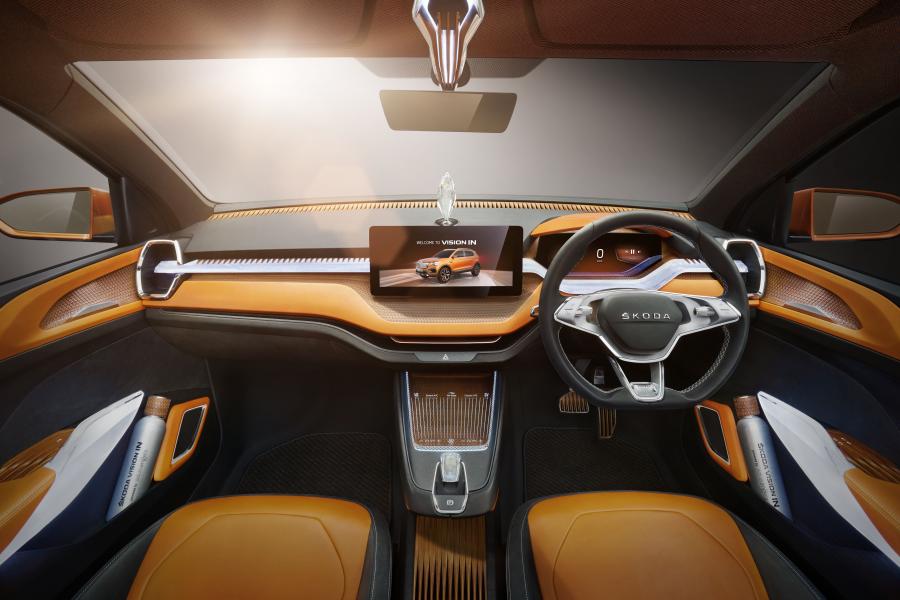  Skoda Vision IN 2020 года  (фото 11 из 20)